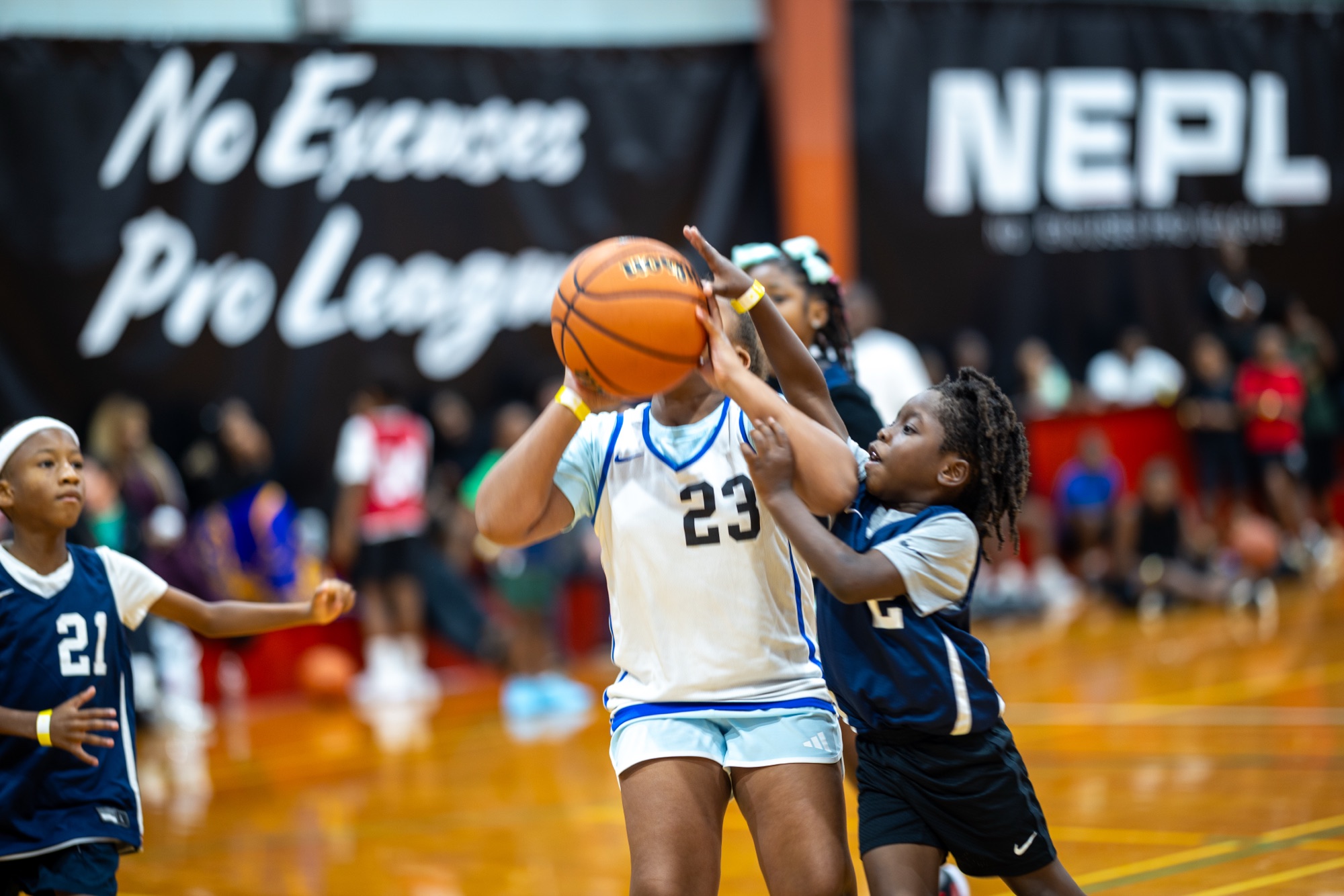 Photo from the One For All 3-on-3 Basketball Tournament